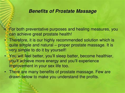 The Benefits & Risks of a Prostate Massage